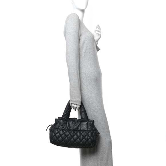 Chanel Nylon Coco Cocoon Zipped Tote #240142C10B - Picture 2 of 11